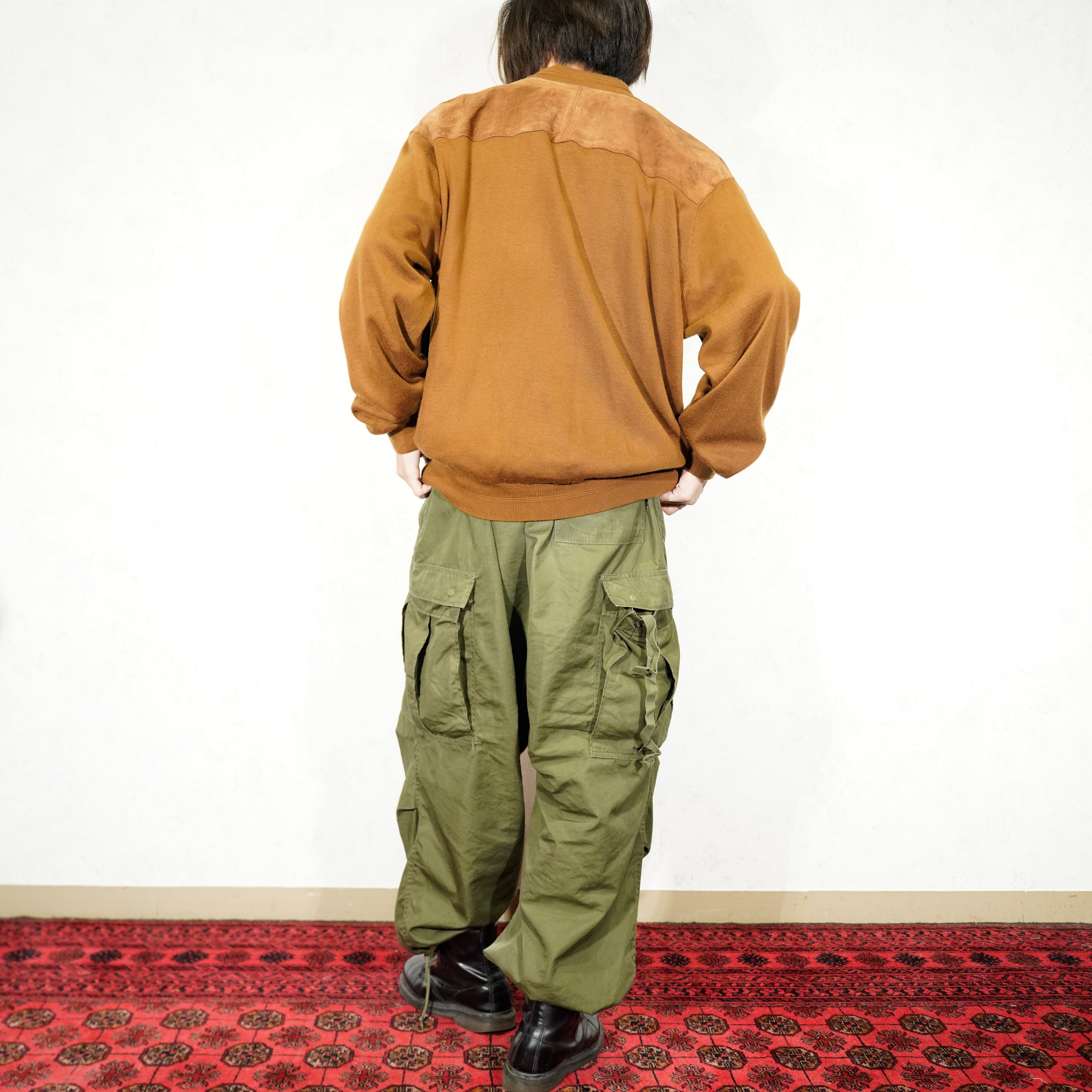 SPECIAL ITEM* USA VINTAGE maxini COLLEZIONE LEATHER KNIT SPECIAL ITEM* USA VINTAGE maxini COLLEZIONE LEATHER KNIT