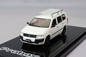 ホビージャパン(Hobby JAPAN) 1/64 トヨタ プロボックス カスタムバージョン / ルーフキャリア付き(ホワイト) HJ642062W