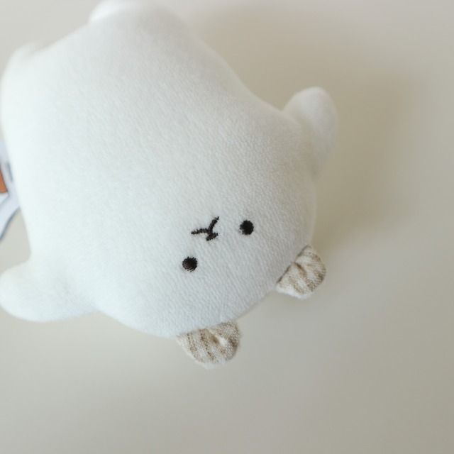 【完売】ゆきぐにくまさんのガラガラぬいぐるみ