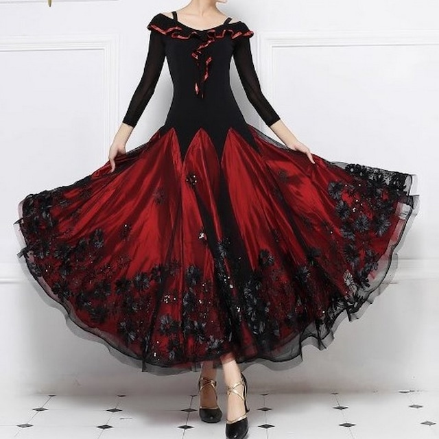 スイングスカート デザイン ワンピースドレス ds0363