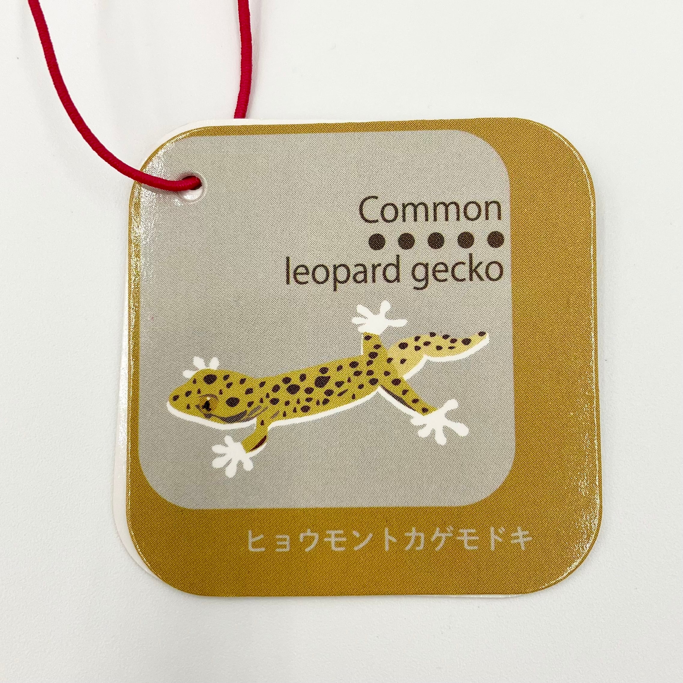 ヒョウモントカゲモドキキーホルダー チャーム 真鍮トカゲ 爬虫類 ヒョウモントカゲモドキキーホルダー | THE STUDY ROOM
