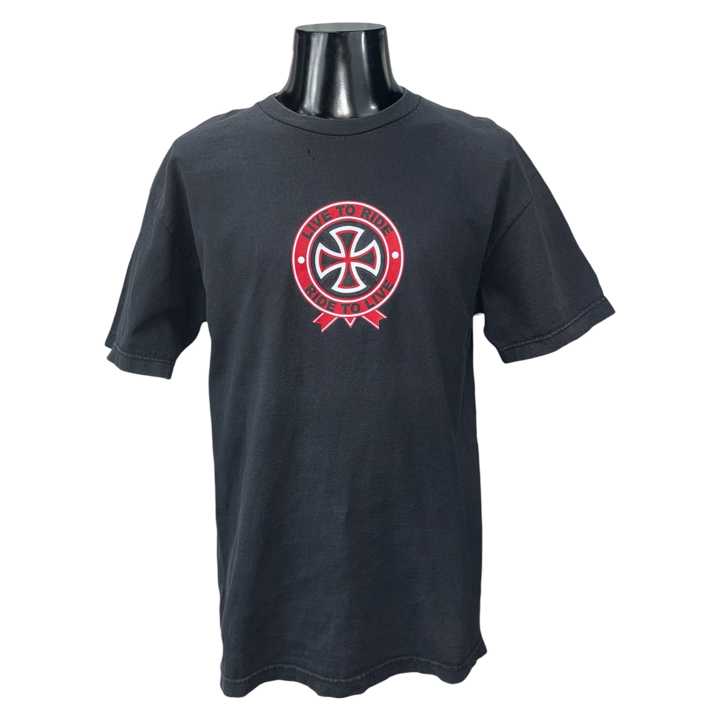 アイアンクロス NHS 90s グラフィックT XL アイアンクロス黒赤 NHSダク