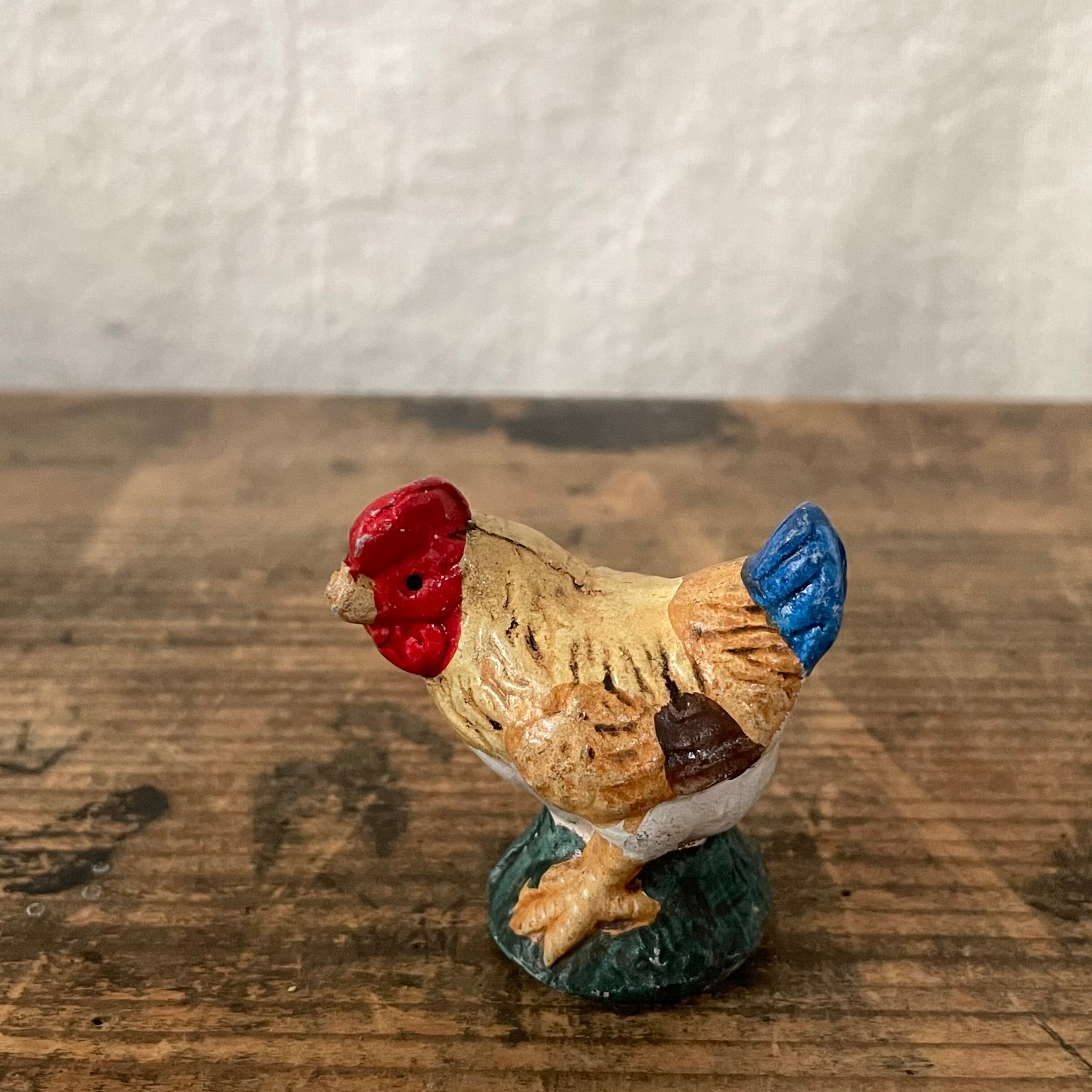 カラフルなニワトリ