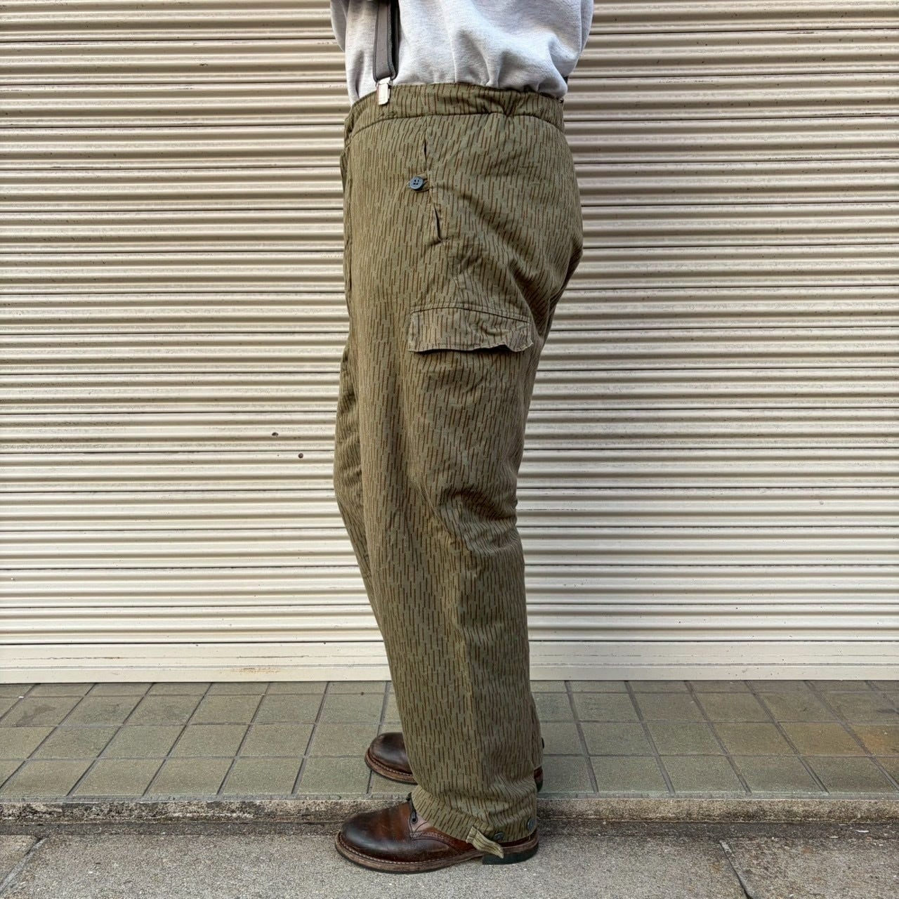 ◎BGSCAMO 東ドイツ国境警備隊 レインドロップカモ カーゴパンツ ◎BGSCAMO 東ドイツ国境警備隊 レインドロップカモ カーゴパンツ