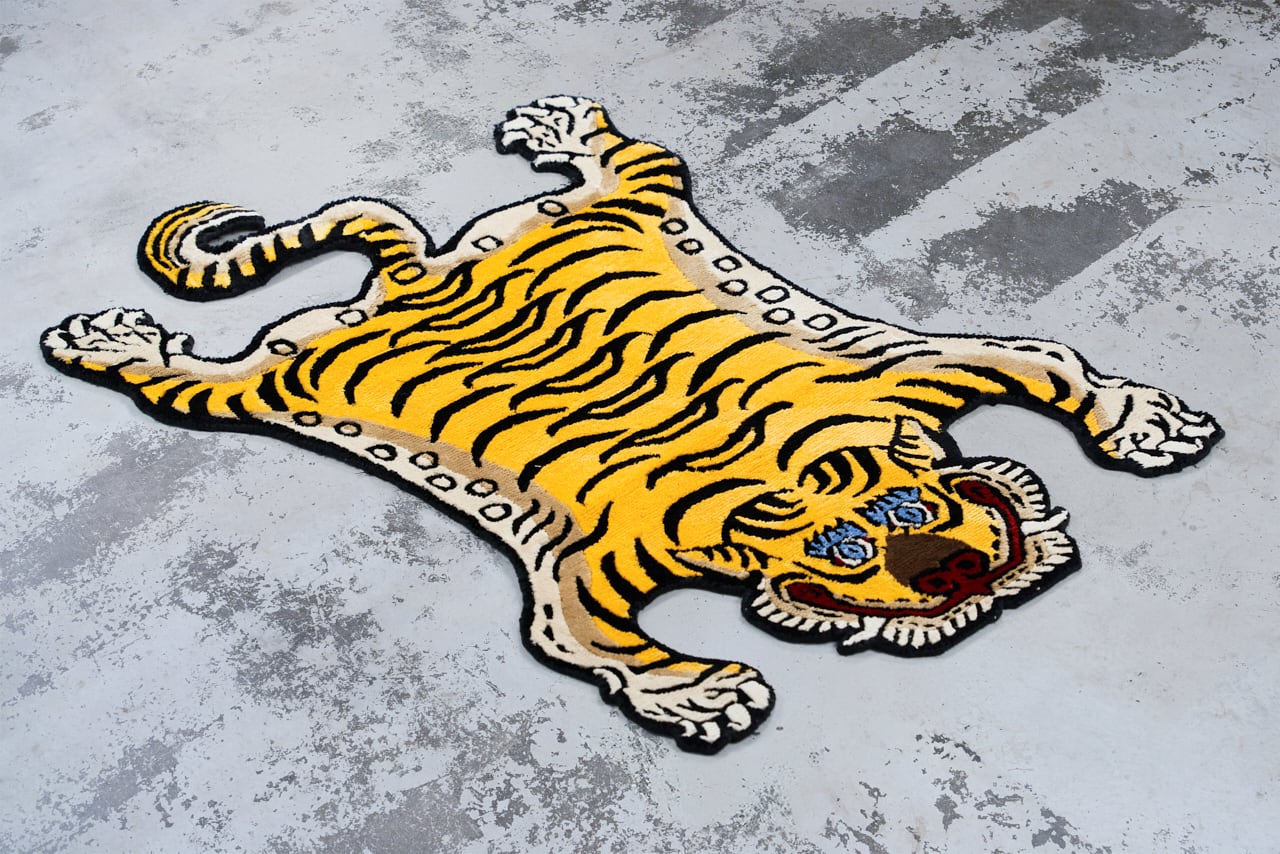 Tibetan Tiger Rug 《Sサイズ•シルク354》チベタンタイガーラグ