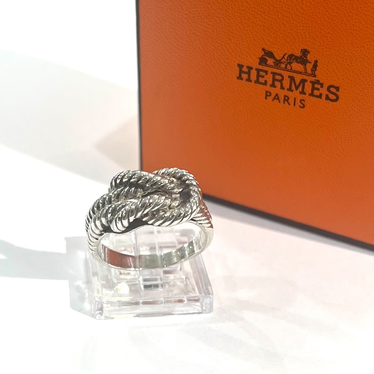 HERMES】【17.5号 】2456 歴史あるデザイン。エルメスオーディエンヌ 