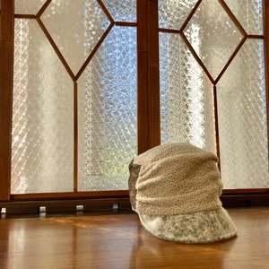 ニットのマッチハット