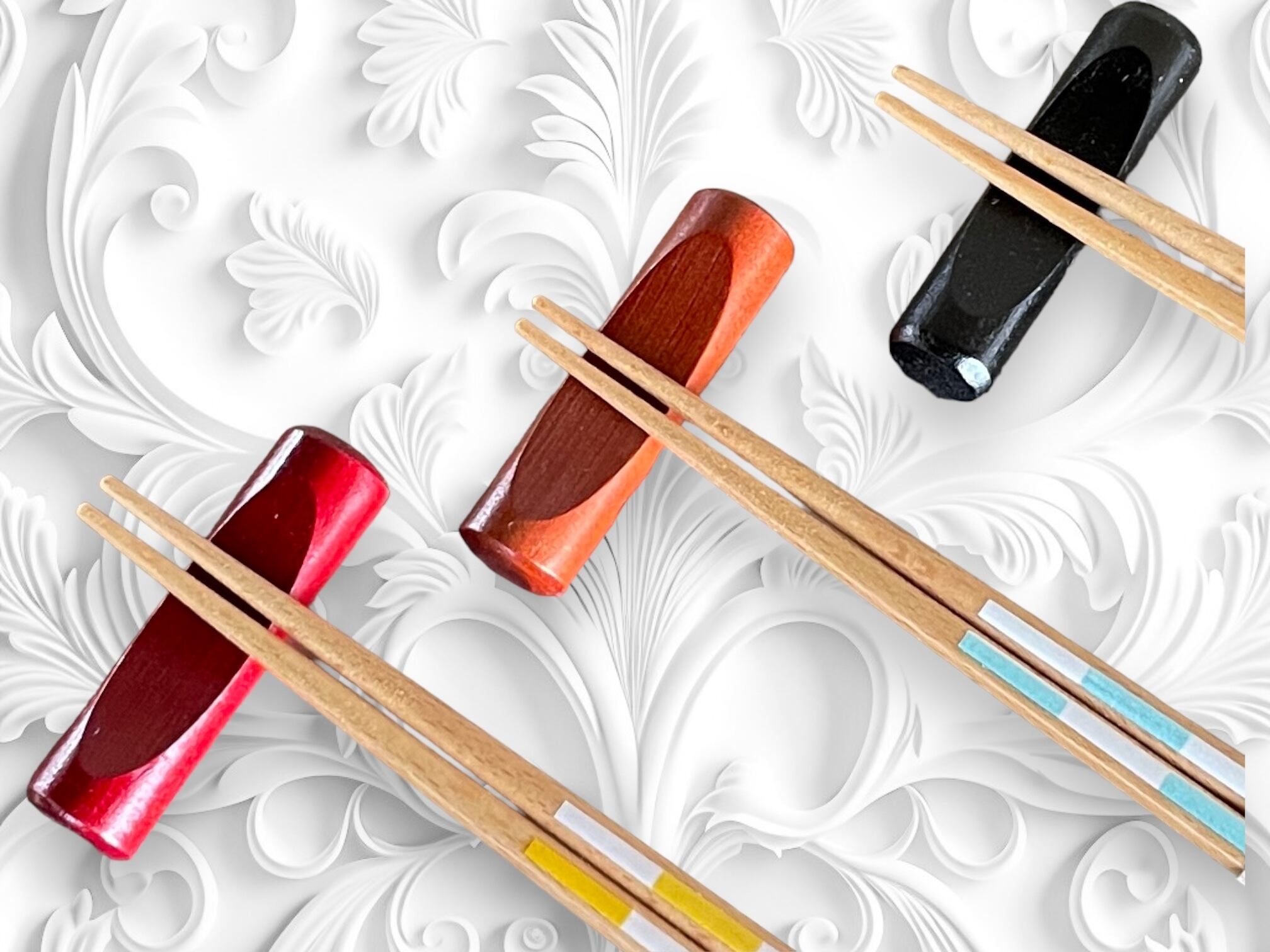 木製の箸置き2個(組み合わせ自由) 送料無料