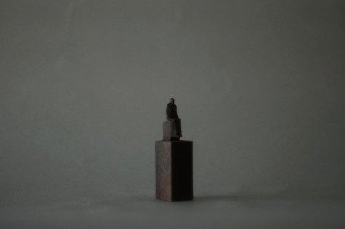 (062)wood figure-mini台付_033