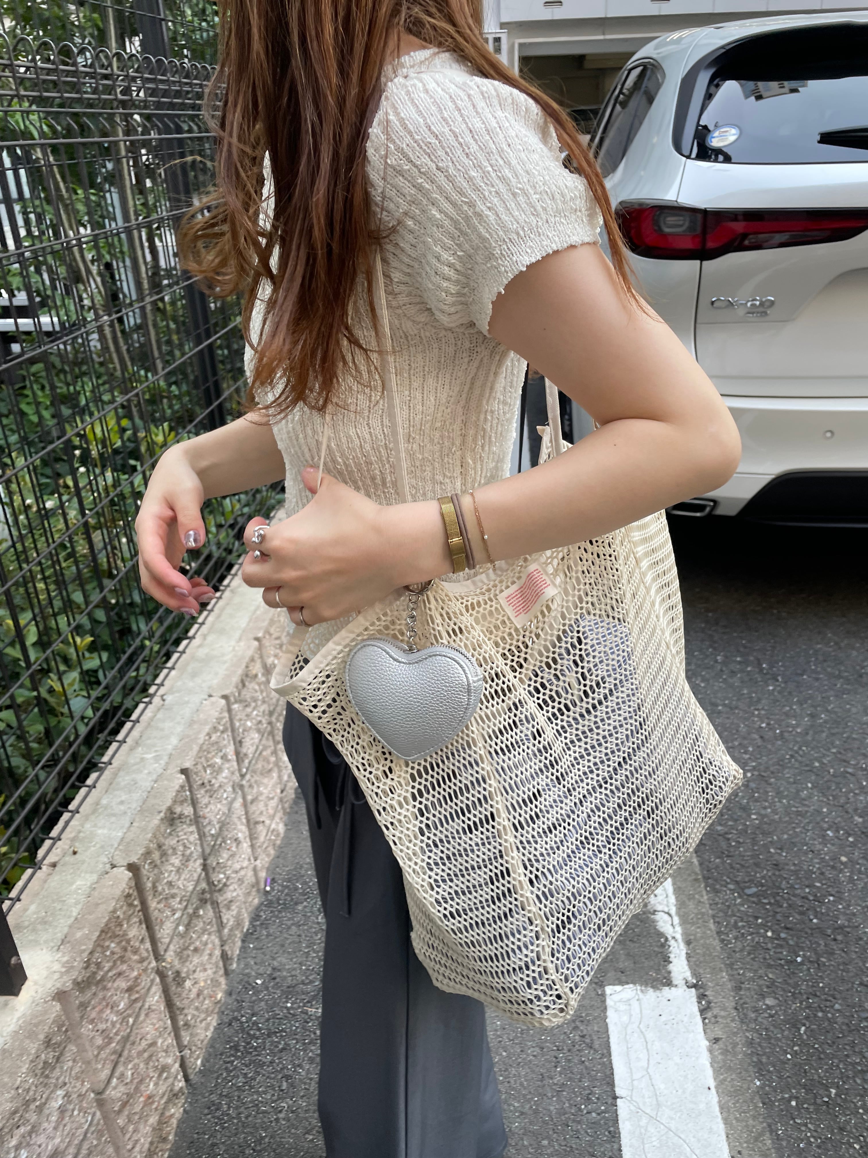 【ORIGINAL】big mesh totebag