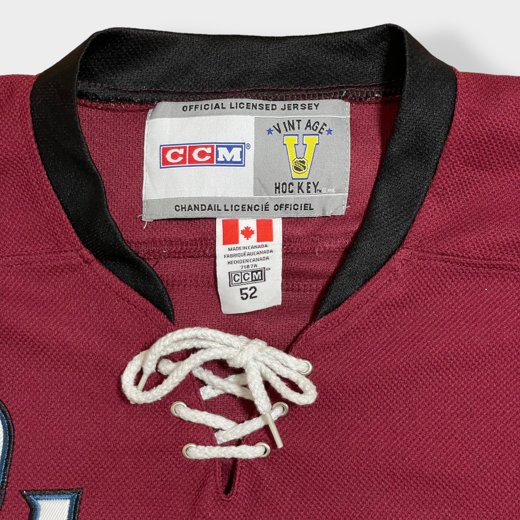 CCM】カナダ製 NHL コロラドアバランチ オフィシャル アイスホッケー