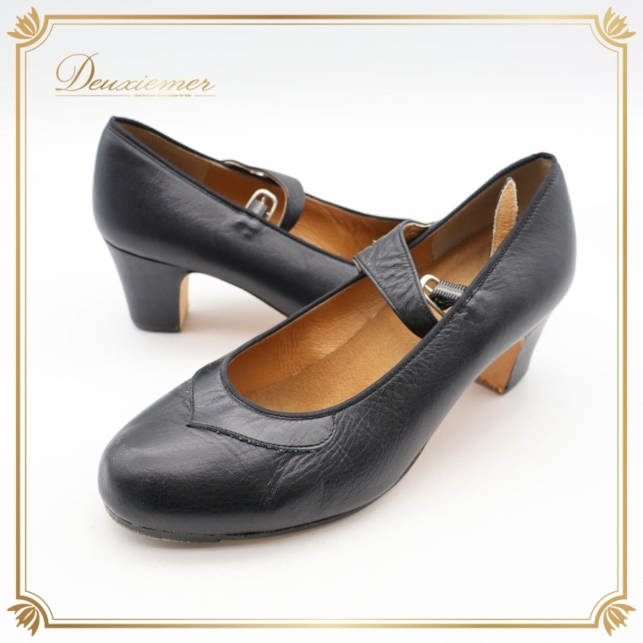 フラメンコ 衣装 シューズ 23cm ブラック系 靴 くつ ヒール 黒 釘 釘有り 日本製 ストラップ ダンス衣装 シンプル 無地 光沢 レディース 練習 レッスン オールブラック イベント ステージ 舞台