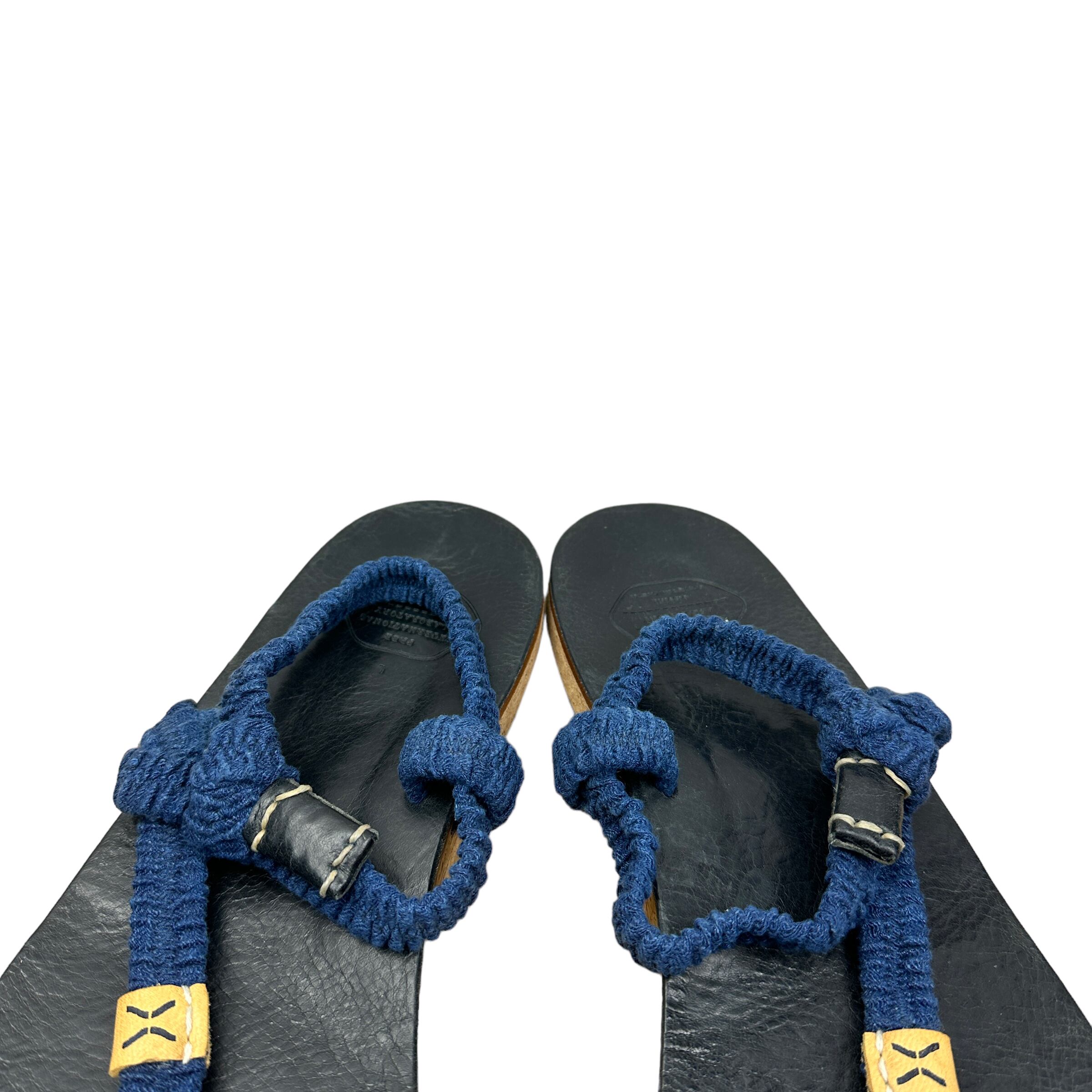VISVIM(ビズビム) SAMALA SANDAL-FOLK (navy) | command+enter VISVIM(ビズビム) SAMALA SANDAL-FOLK (navy) | command+enter