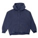 PASS PORT / SOLID WORKERS ZIP HOOD WASHED NAVY