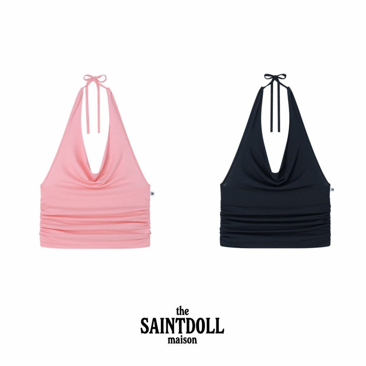 [SAINTDOLL] Halterneck Sleeveless (JL) / [세인트돌] 홀터넥나시 (JL)