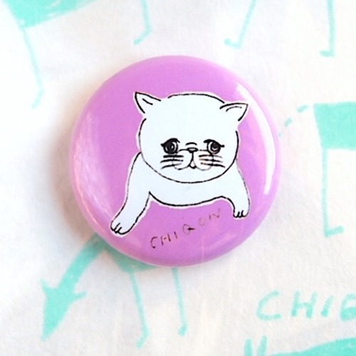 【CHIQON】ROUND  缶バッチ「ペルシャ」