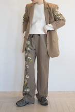 remake easy slacks pants-beige