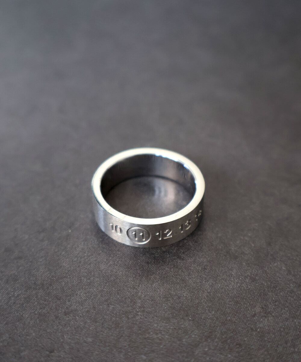 【SELECT】サージカル ステンレス 316L ナンバー リング  金属アレルギー対応　韓国製