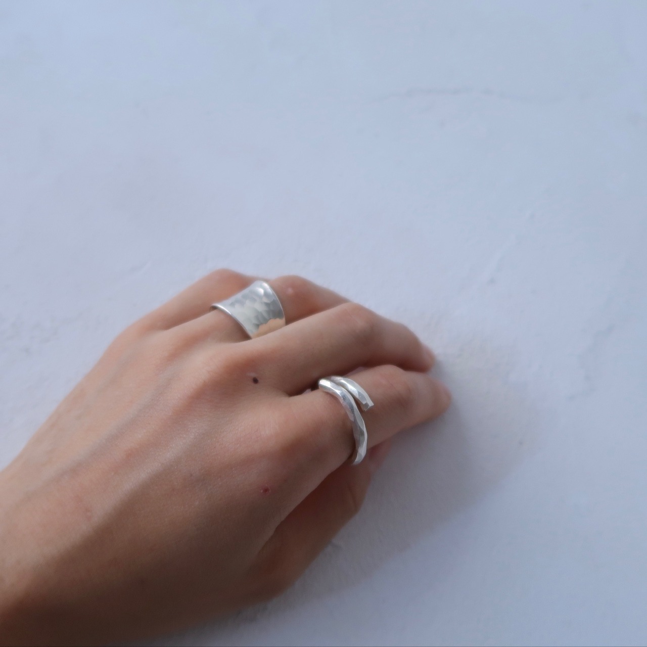 【カレンシルバー】ring ぽこぽこ 太