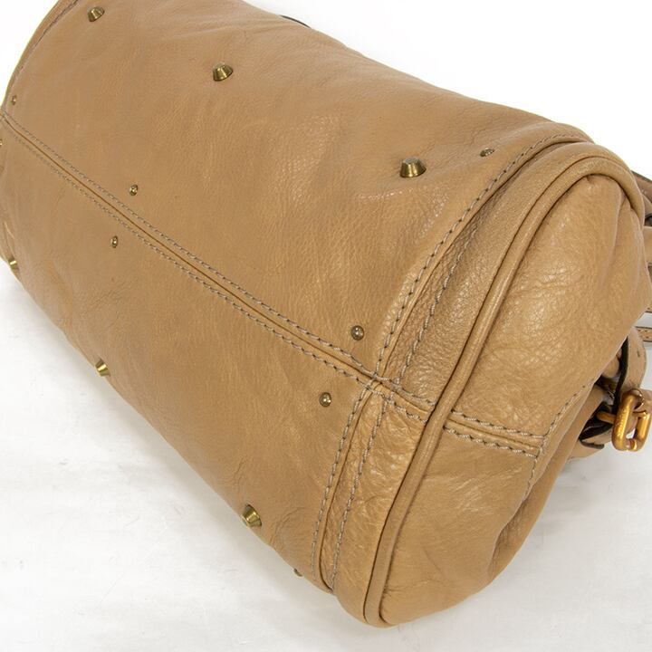 最終値下げ Chloé　クロエ　パディントン　ブラウン　ショルダーバッグ Chloe（クロエ） パディントン ハンドバッグ 2WAY ショルダーバッグ