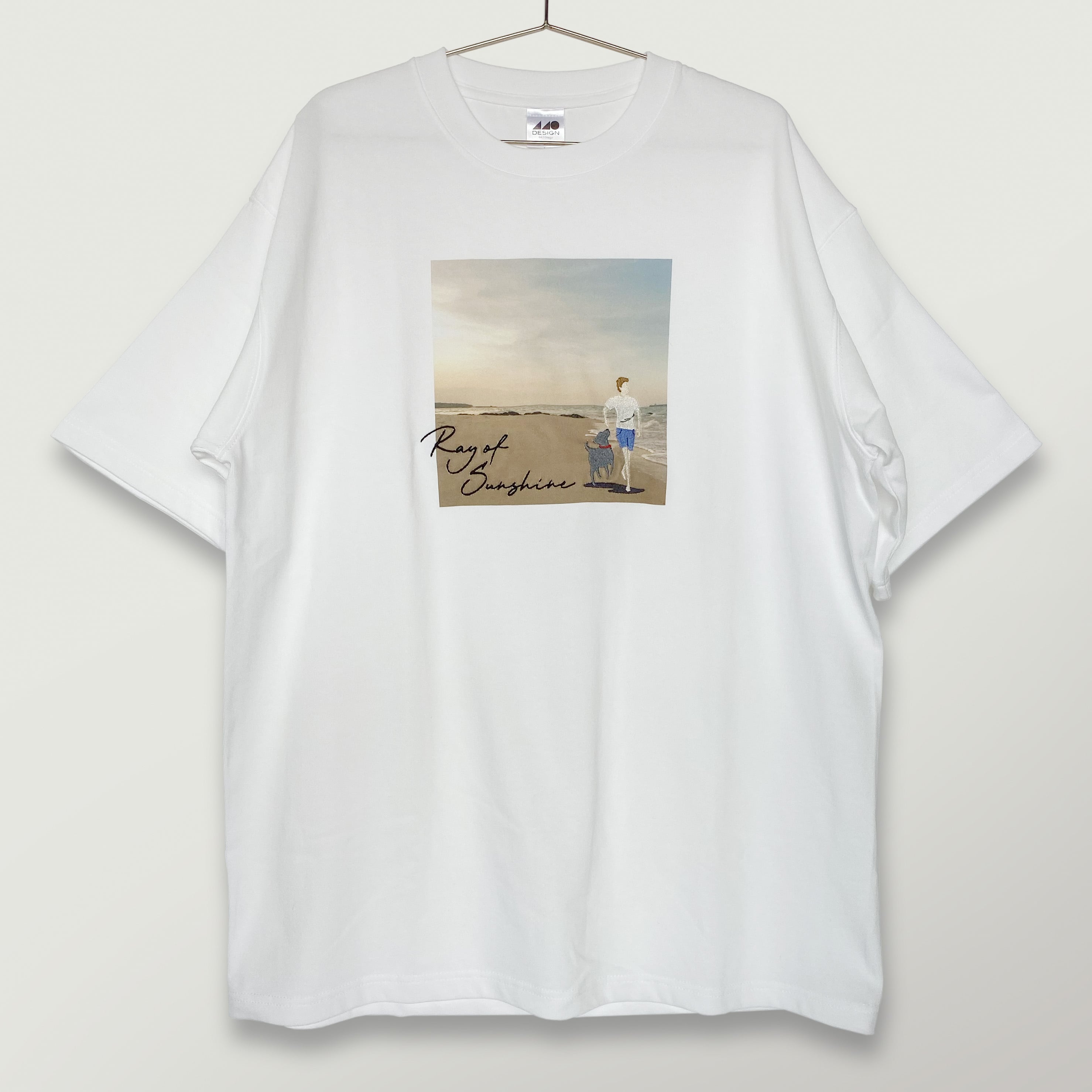 刺繍☆半袖Tシャツ／海の時間 | 440design
