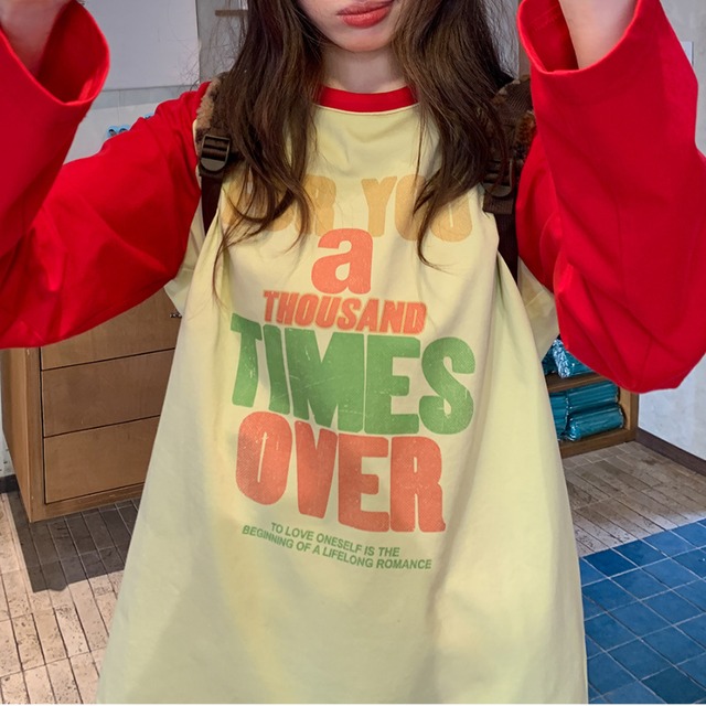 logo long sleeve raglan top J00152