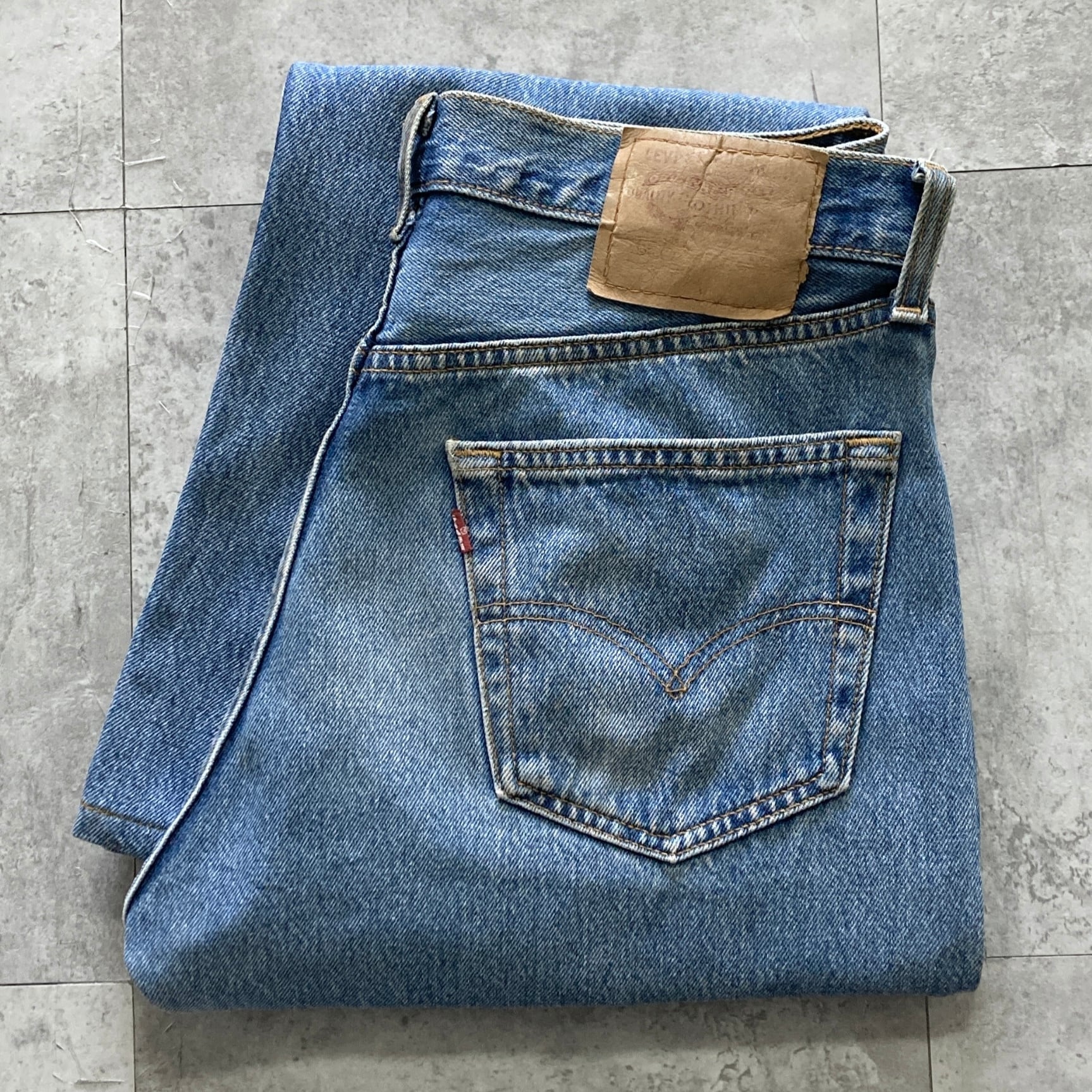 W33 L33】90's US.Levis 501 リーバイス エルパソ工場(524) ボタン裏