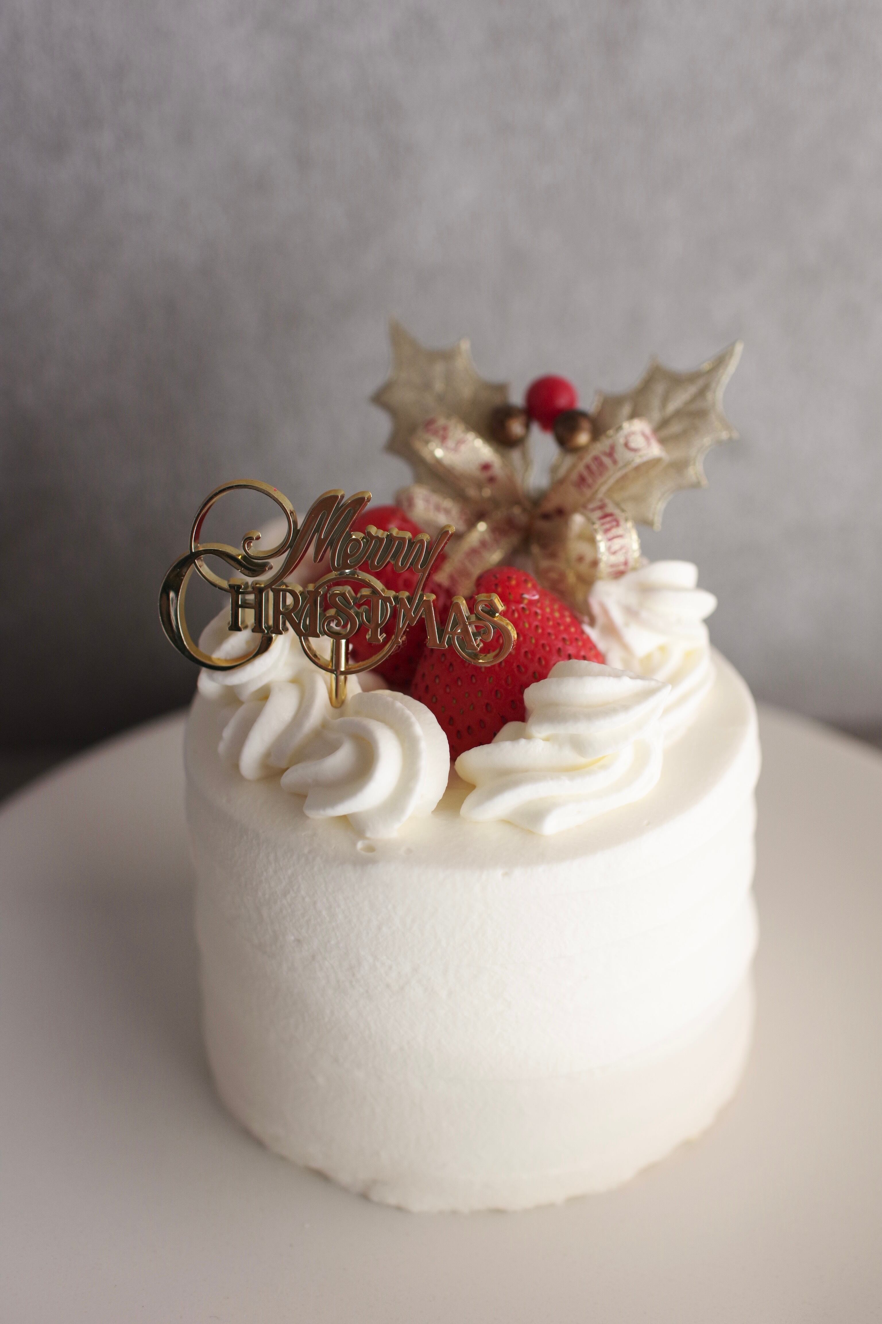 12/20(土):【店頭受取のみ】クリスマスショートケーキ 9cm