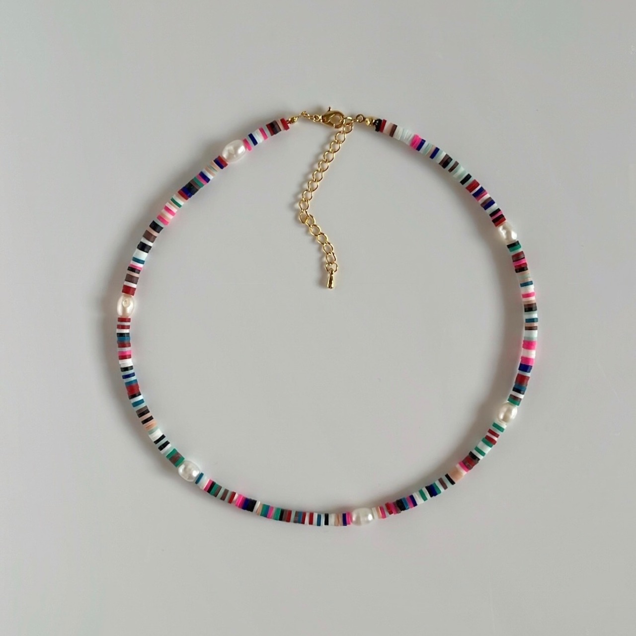 カラフル クレイ ネックレス［GKN052］