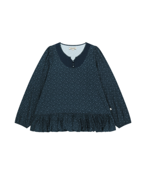 [COYSEIO] DUDU PUFF BLOUSE NAVY 正規品 韓国ブランド 韓国通販 韓国代行 韓国ファッション コイセイオ 日本 店舗