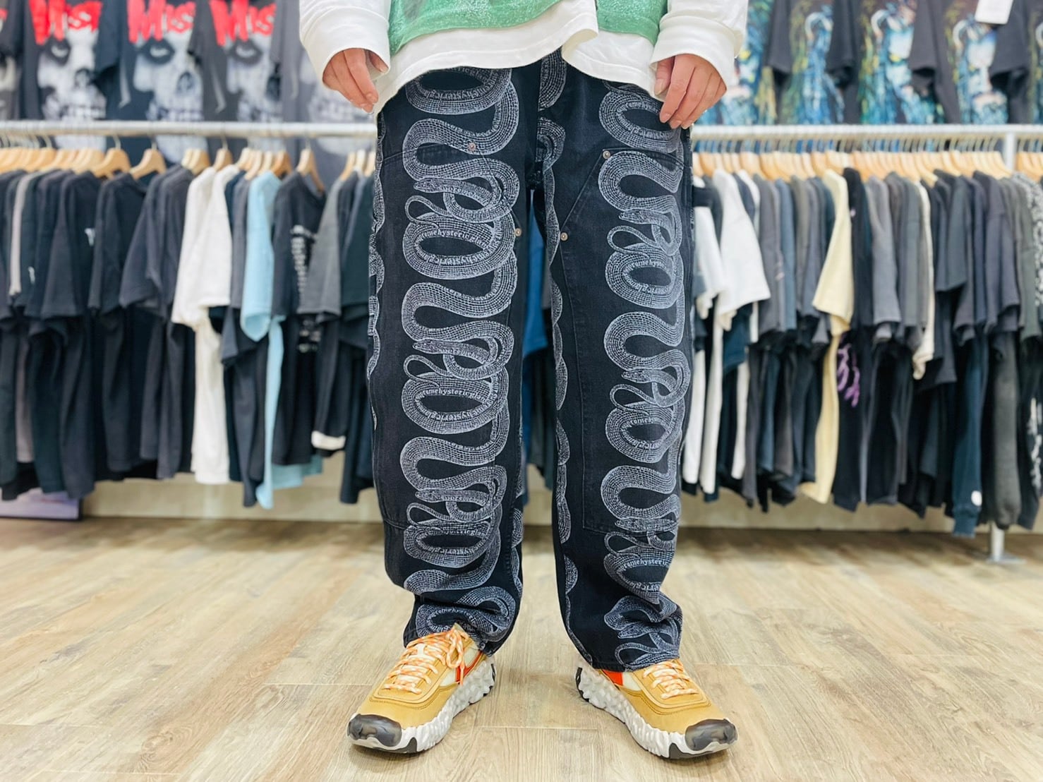 ポイントキャンペーン中 Supreme HYSTERIC GLAMOUR Snake Denim - 通販 - thebodystudio.com.au