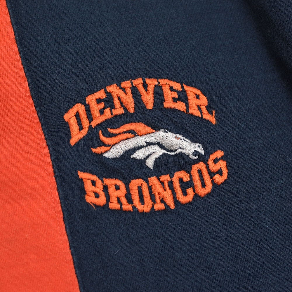 90s～ THE Edge エッジ DENVER BRONCOS 刺繍入り 配色パターン