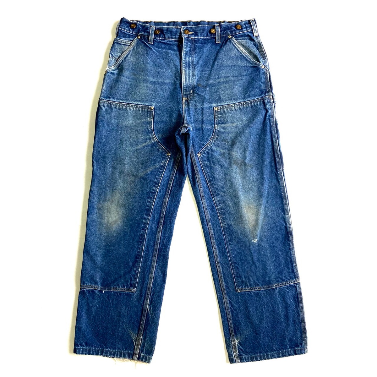 雰囲気系 90年代 Carhartt カーハート ダブルニー デニム ワークパンツ 