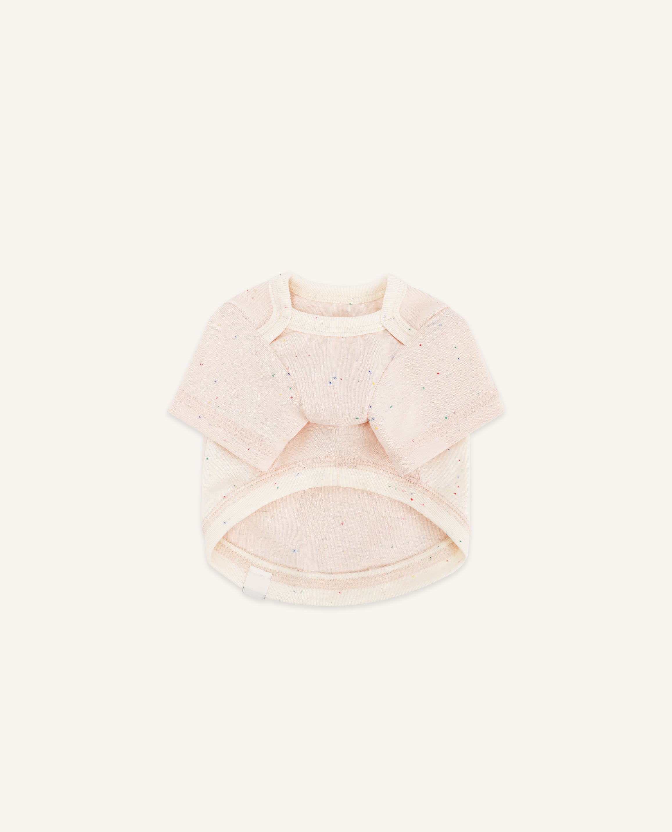 予約【seoru】Oat nep T-shirt [Milk Pink]