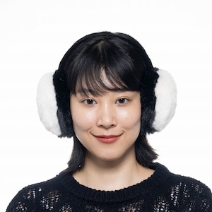 【2025秋冬】ツートンファー イヤーマフラー