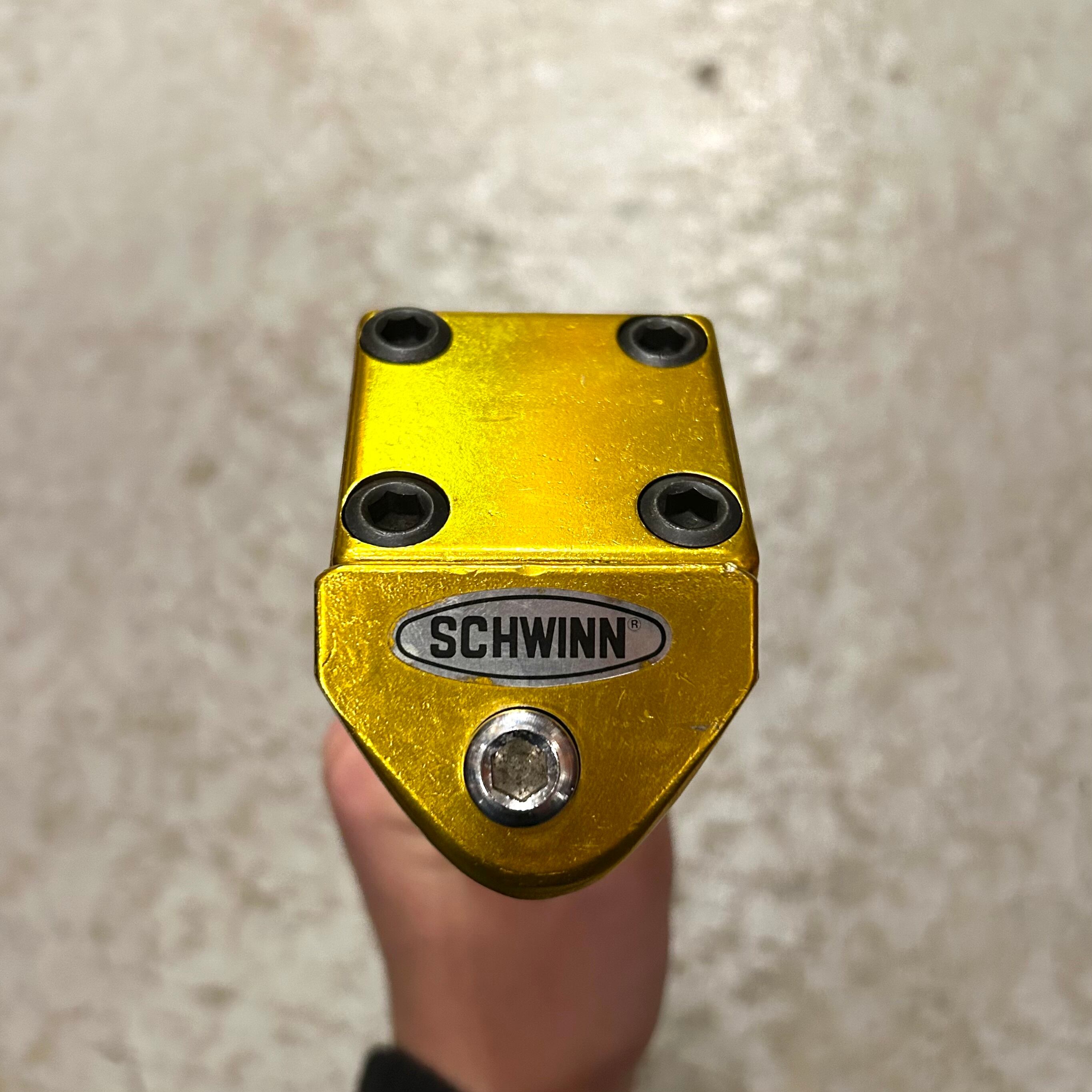 VINTAGE / NOS / CYCLE PRO UFO stem in RED | SCREAMINWHEELS