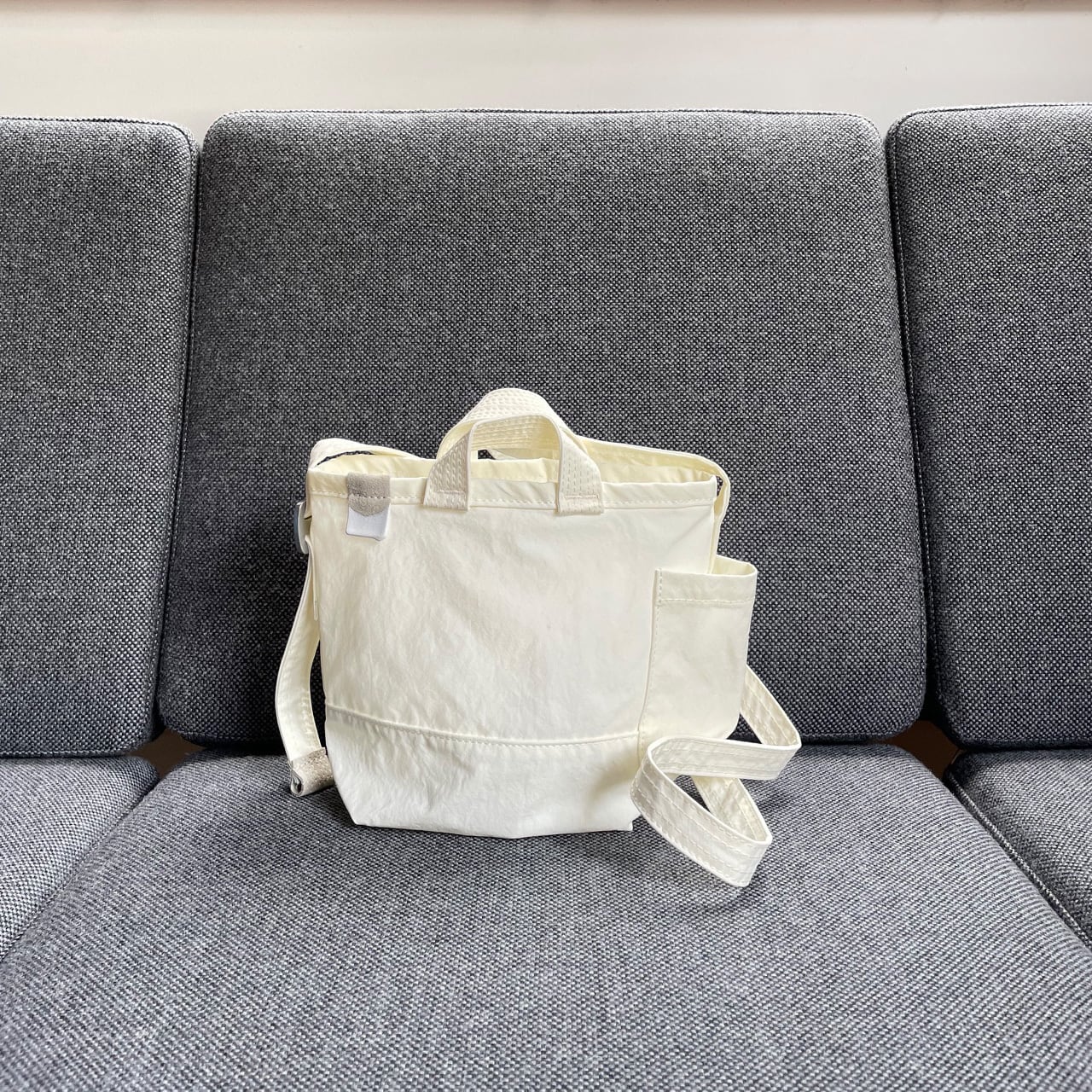"SIDE POCKET" MINI / WHITE