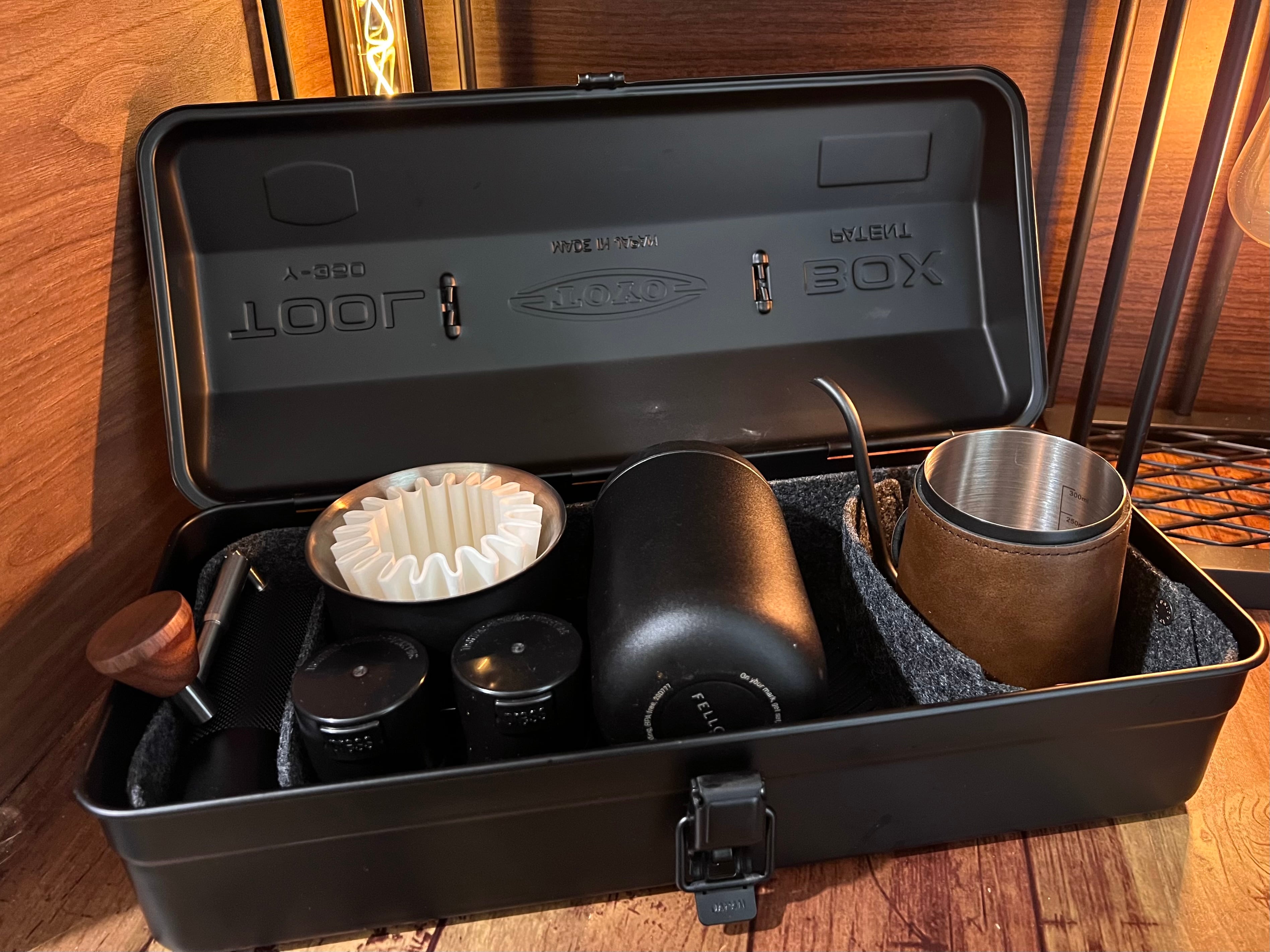 UNITO×TOYO コーヒーキャリーイングキット ブラック | COFFEE LAB KOMAMEYA