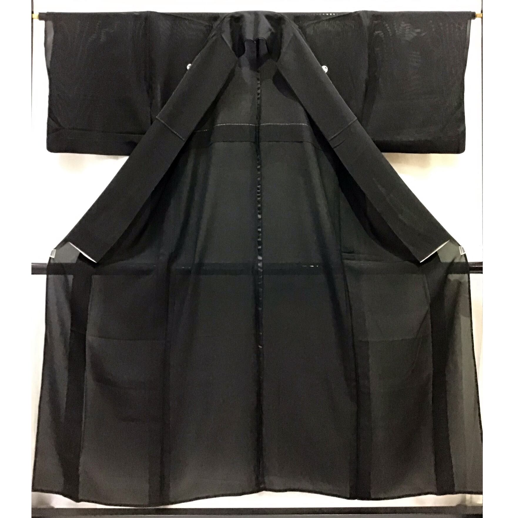 新品　喪服　着物　帯　小物付き　14点　絽　しつけ付き 3eacad381090074efc78ea0f2b490c