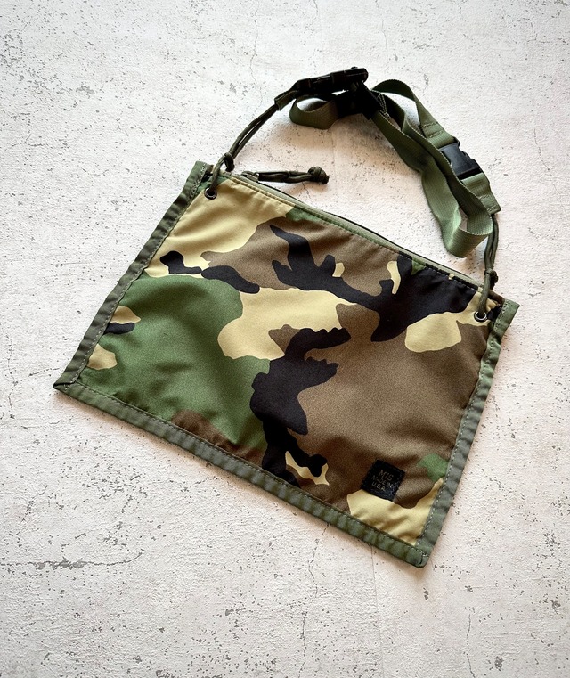 MADE IN USA “ MIS ” WOODLAND CAMO 2WAY POUCH MINI SHOULDER BAG アメリカ製 エム