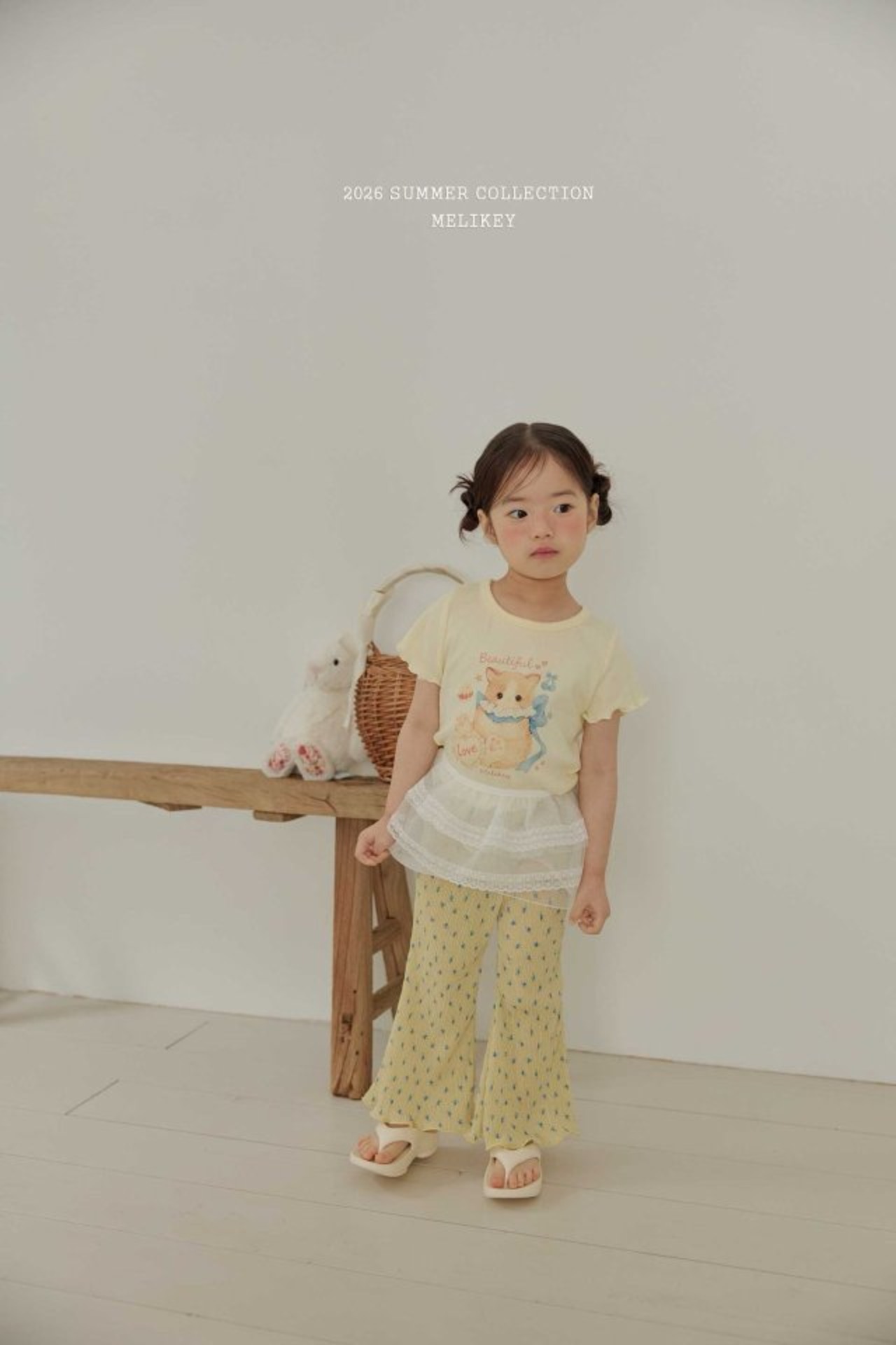 [MELIKEY] Floral Pleated Pants / [미라이키] 꽃플리츠팬츠