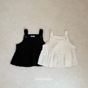 【予約/おまとめ割】mimi market / vest blouse