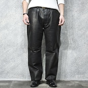 GAP straight fIt leather pants