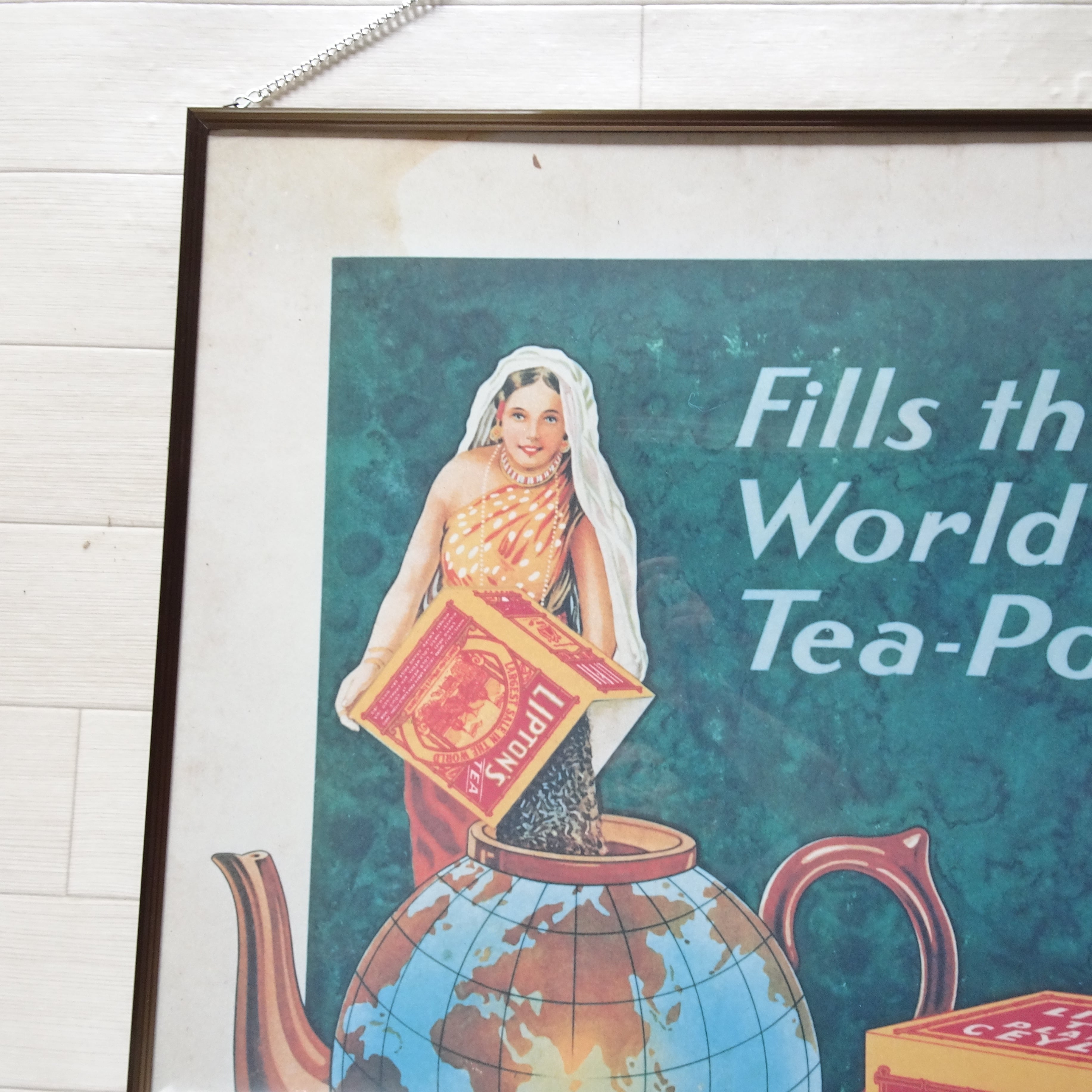 喫茶リプトン A1ポスターパネル「LIPTON'S TEA」 | 純喫茶家具の村田商會