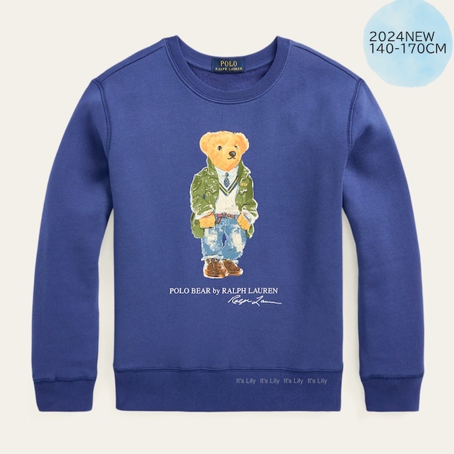 予約販売　Boys 8-20T　 Polo Bear Fleece Sweatshirt
