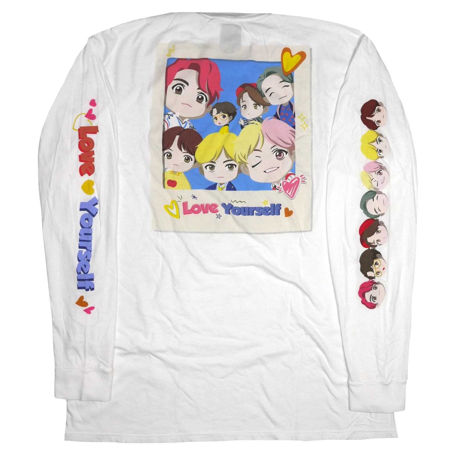 USED【XL】BTS Love Yourself Long Sleeve Tee / ©Big Hit Entertainment
