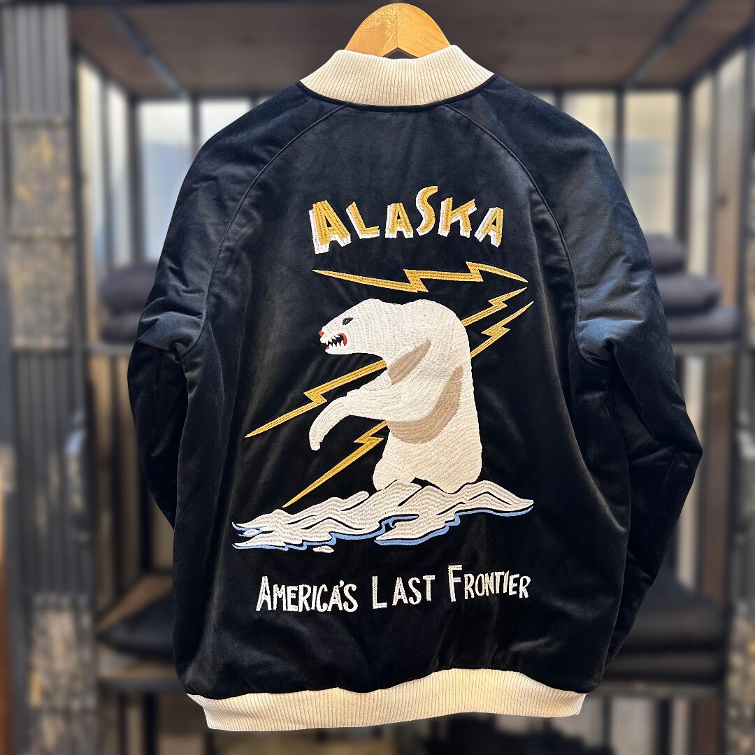 HOUSTON / ヒューストン 51521 VELVETEEN SOUVENIR JACKET (ALASKA