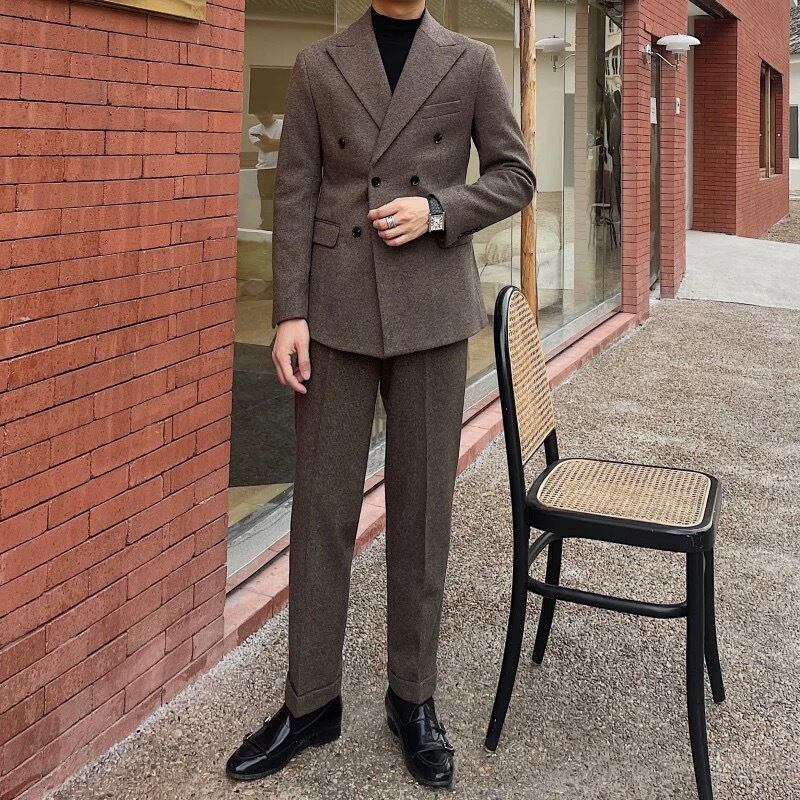 秋冬】厚手クラシックダブルスーツ | Pay ID
