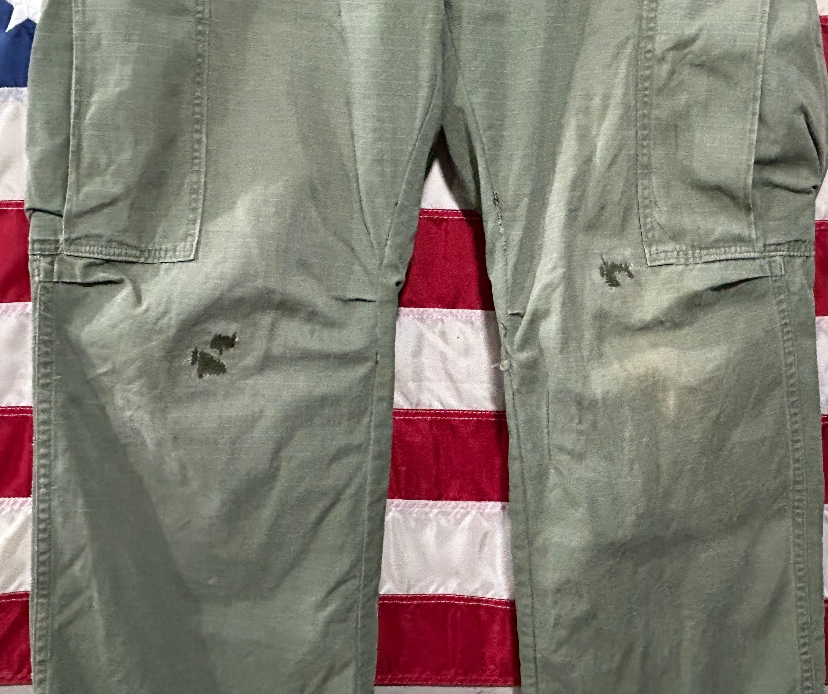 米軍ナム戦本物ファティーグパンツ1968年官給品M/Sサイズ