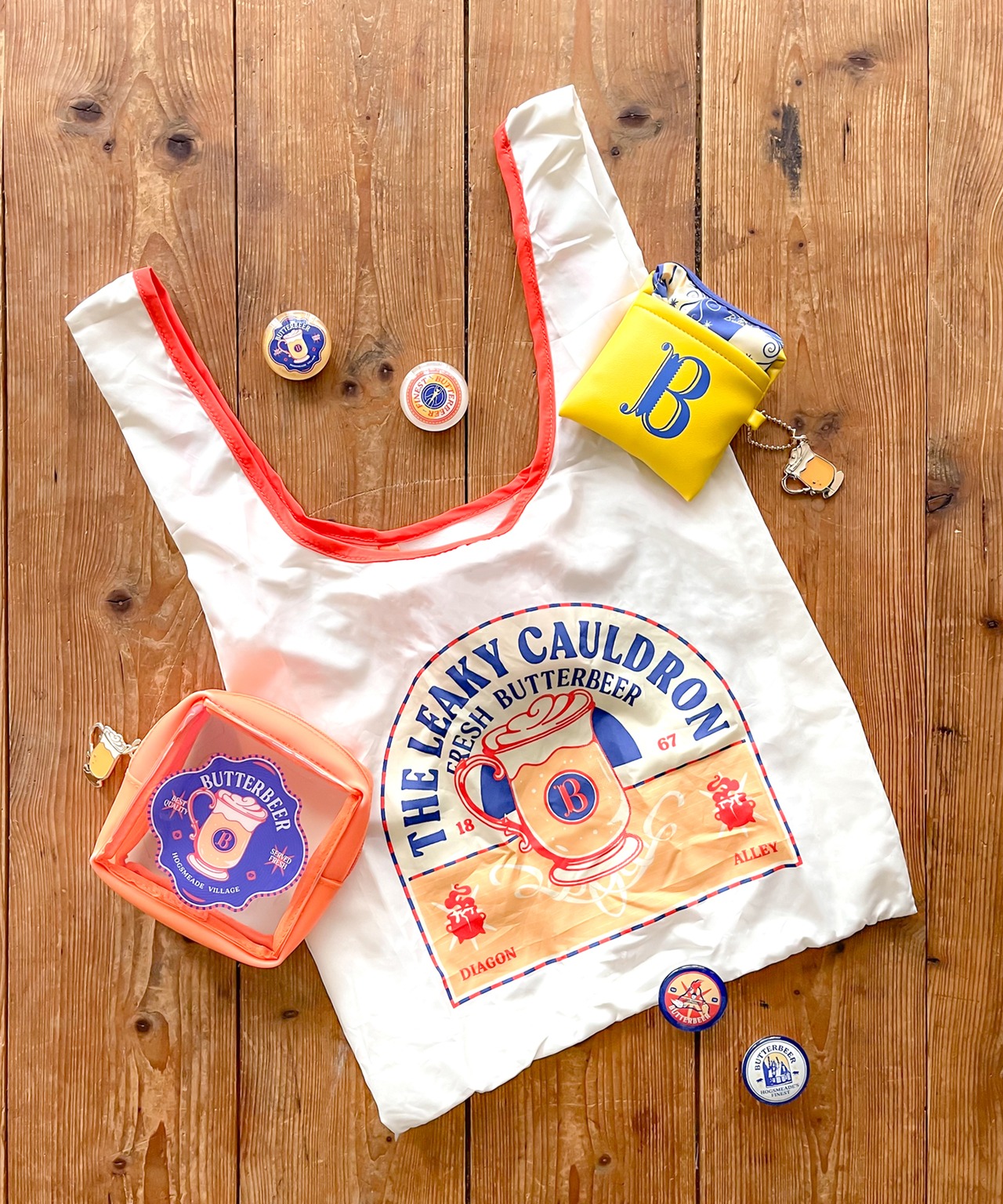 F268029-00_Harry Potter×Flapper バタービールマグネットセット - 11